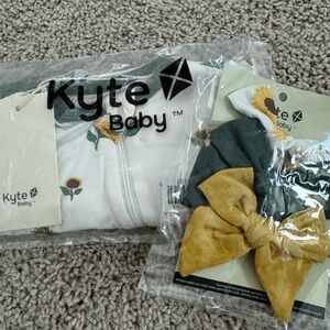 NWT Kyte Baby sunflower bundle